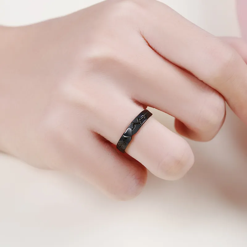 CENTURY&KINDLE S925 Silver Rings Unisex-2