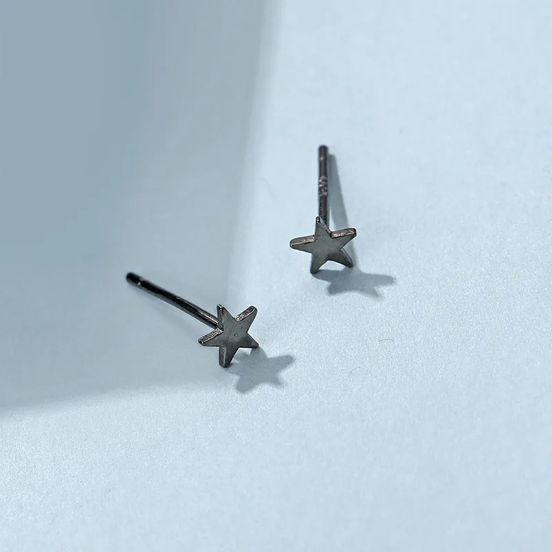 CENTURY&KINDLE S925 Silver Stud Earrings Women's-3