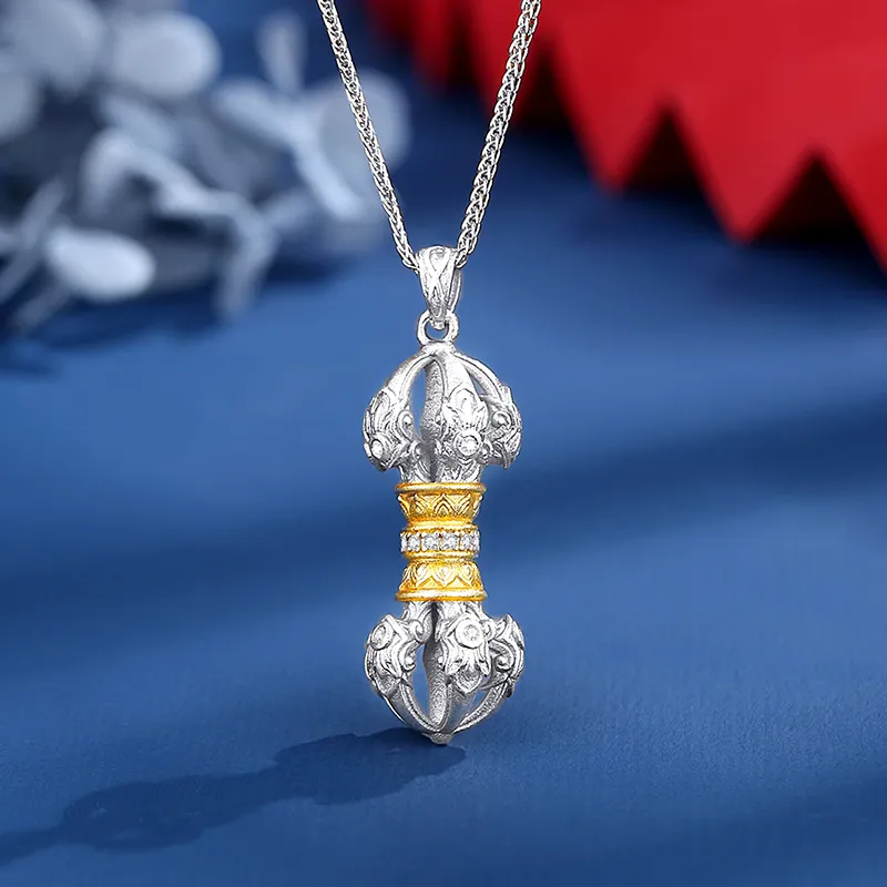 CENTURY&KINDLE 999 Fine Silver Necklaces Unisex-4