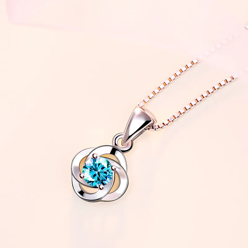 CENTURY&KINDLE 999 Fine Silver Necklaces Women's-6