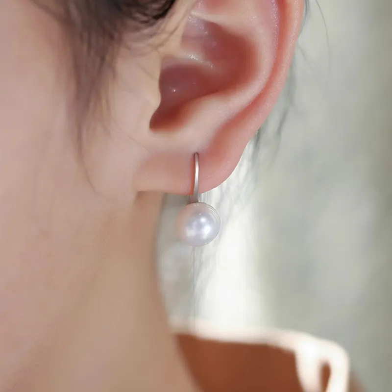 CENTURY&KINDLE S925 Silver Earrings Women's-1