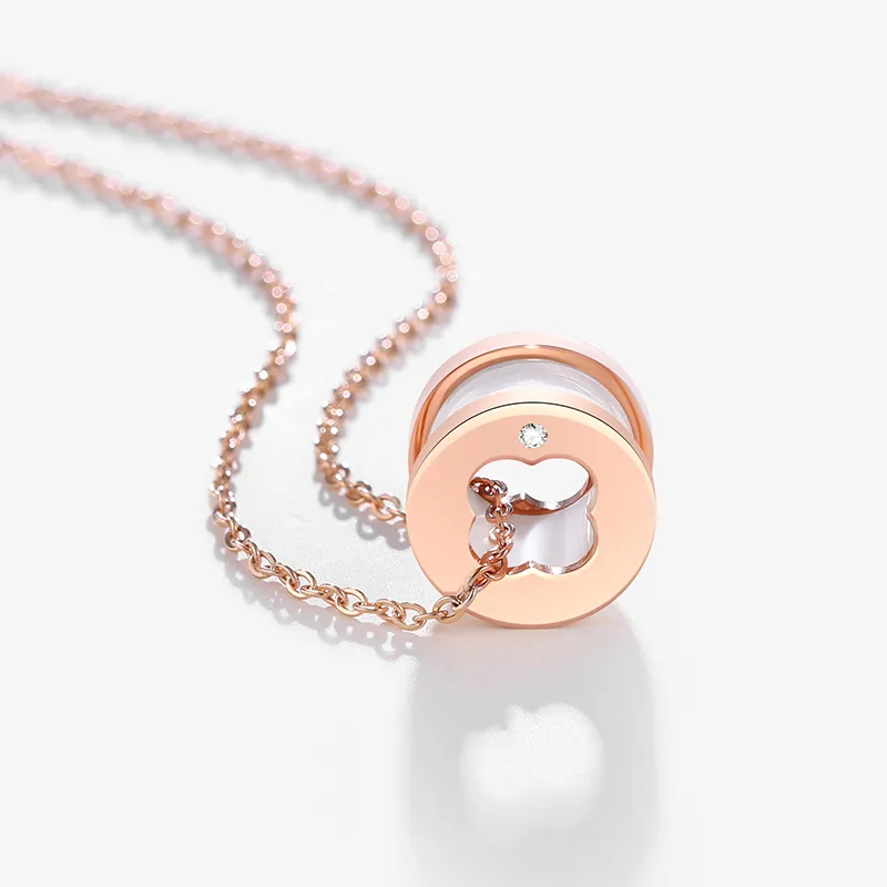 CENTURY&KINDLE 316L Titanium Steel Necklaces Women's-1