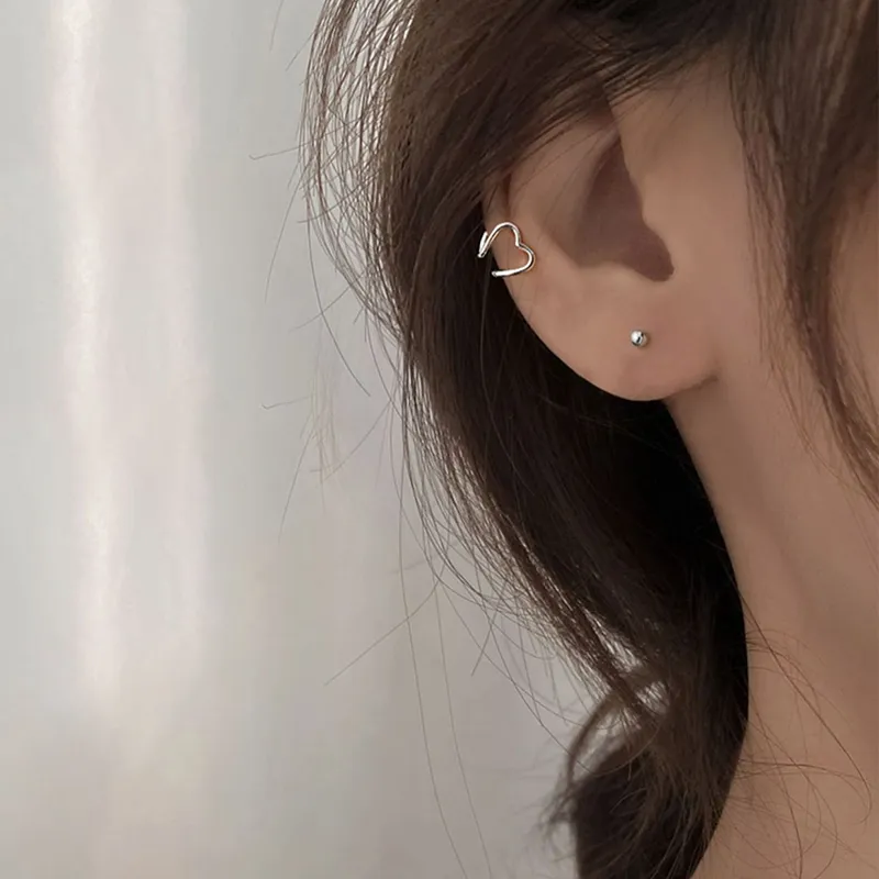 CENTURY&KINDLE S925 Silver Clip On Earrings Women's-5