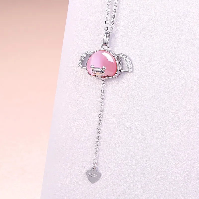 CENTURY&KINDLE S925 Silver Necklaces Women's-3