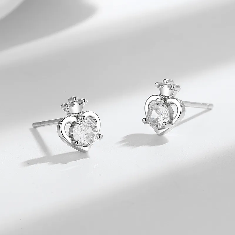 CENTURY&KINDLE 999 Fine Silver Stud Earrings Women's-3