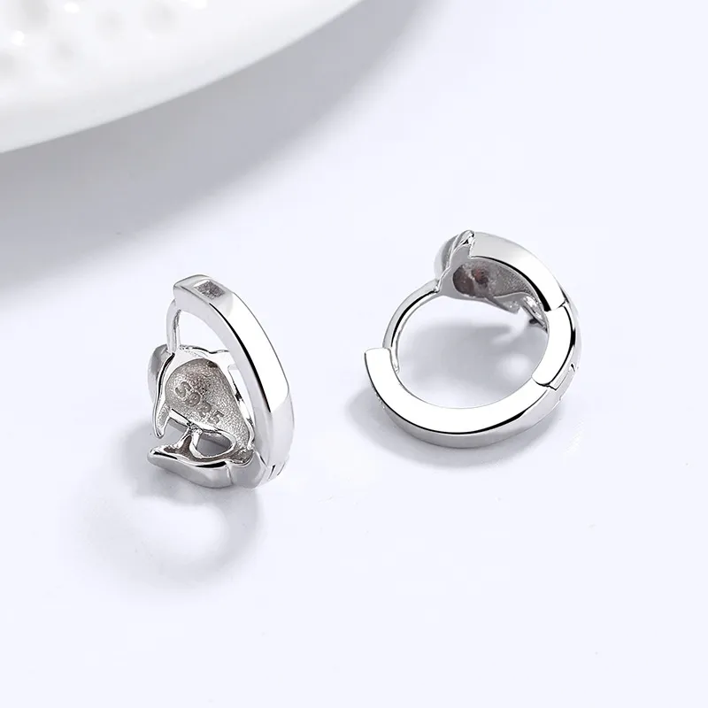 CENTURY&KINDLE S925 Silver Earrings Women's-4