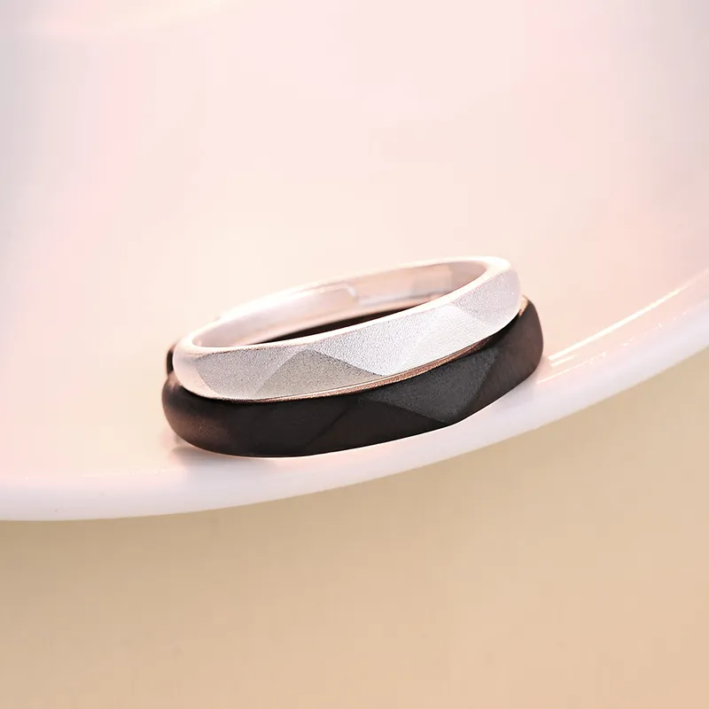 CENTURY&KINDLE S925 Silver Rings Unisex-9