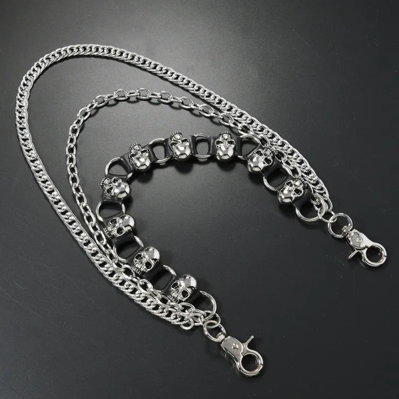 CENTURY&KINDLE Metal Pants Chains Men's-2