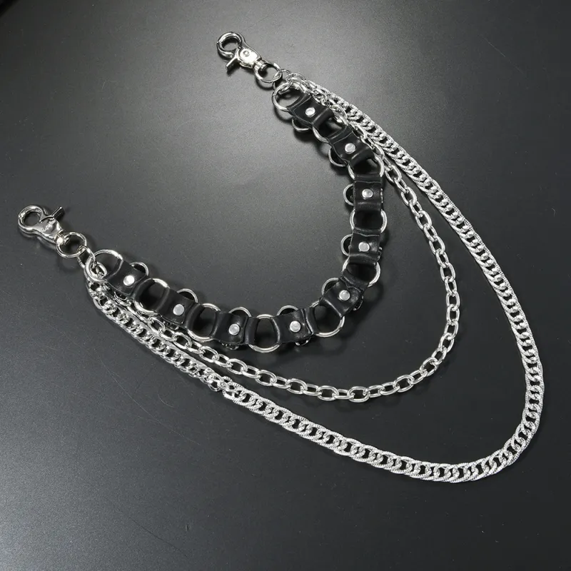 CENTURY&KINDLE Metal Pants Chains Men's-1