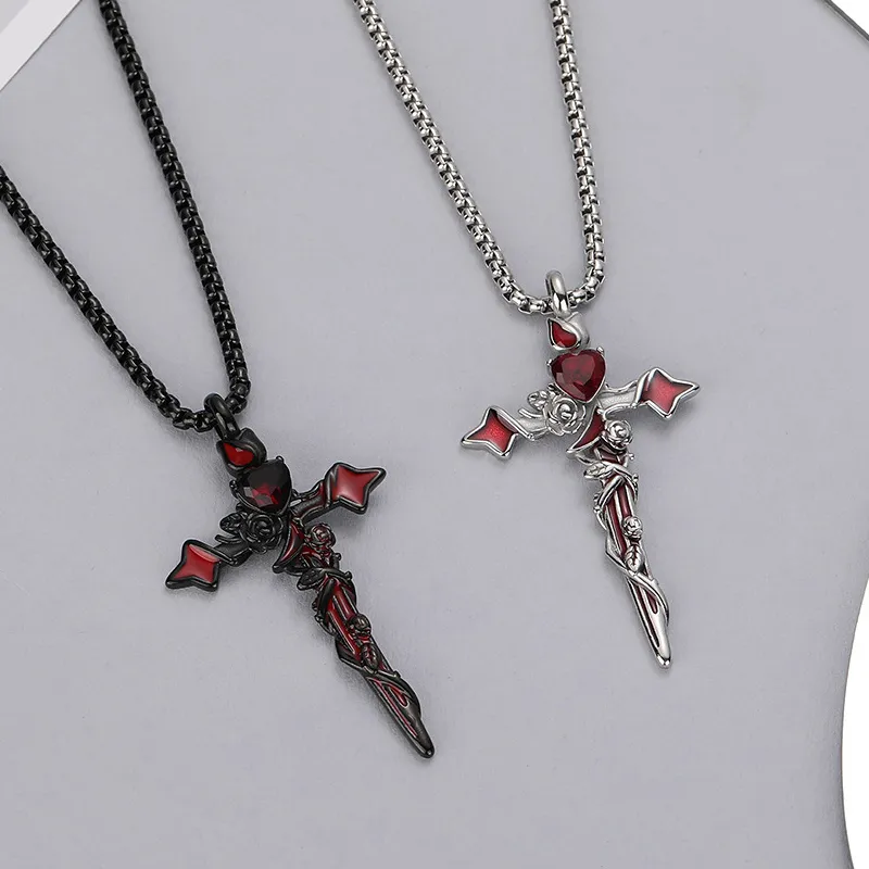 CENTURY&KINDLE Titanium Steel Necklaces Unisex-2