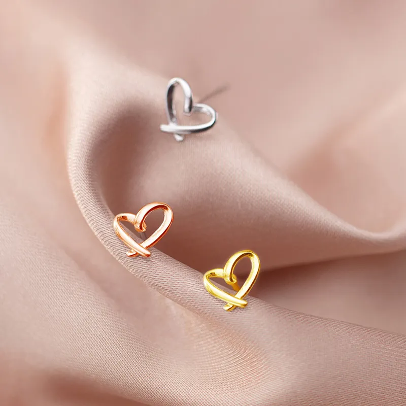 CENTURY&KINDLE S925 Silver Stud Earrings Women's-12
