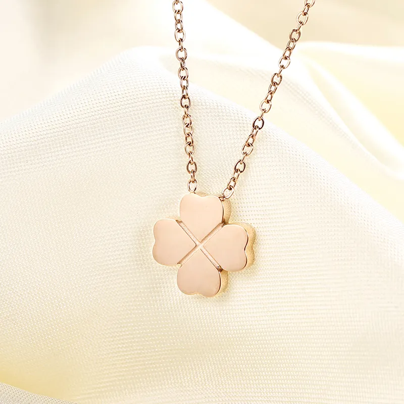 CENTURY&KINDLE 316L Titanium Steel Necklaces Women's-6