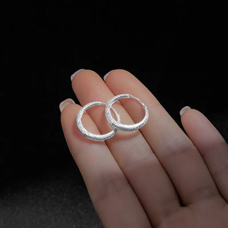 CENTURY&KINDLE S925 Silver Earrings Women's-4