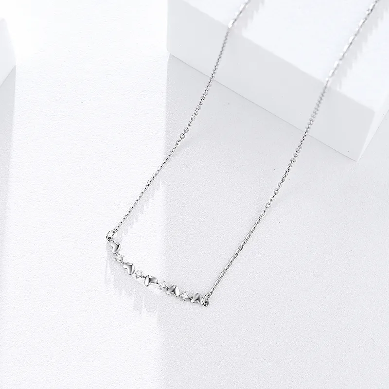 CENTURY&KINDLE S925 Silver Necklaces Women's-2