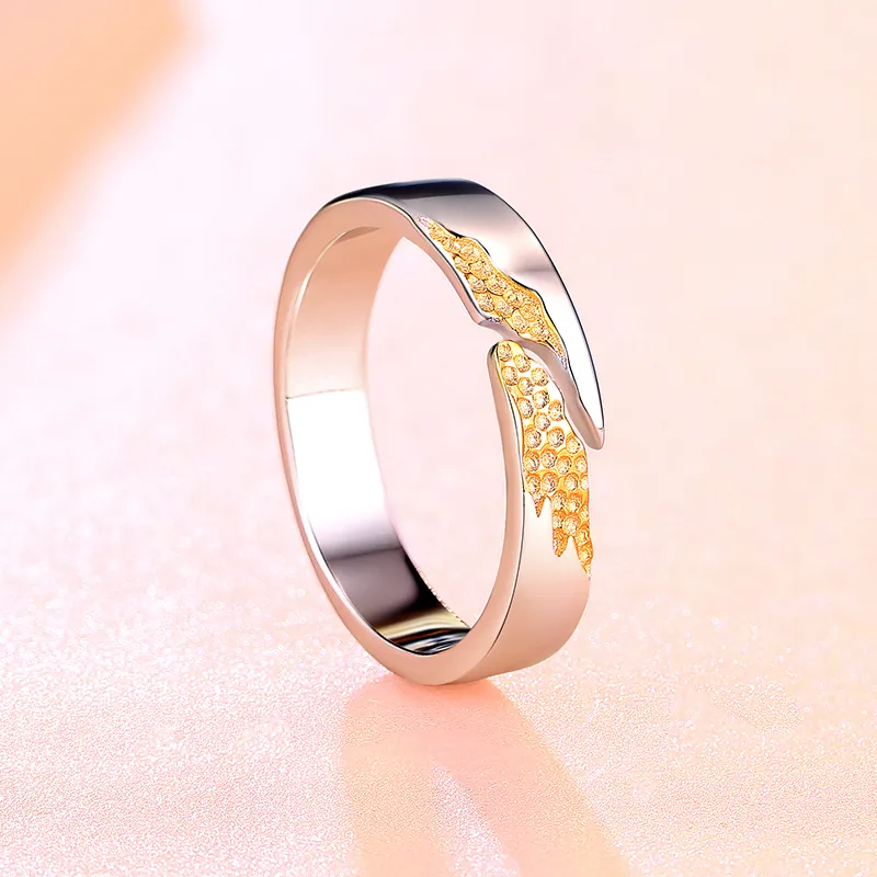 CENTURY&KINDLE S925 Silver Rings Unisex-1