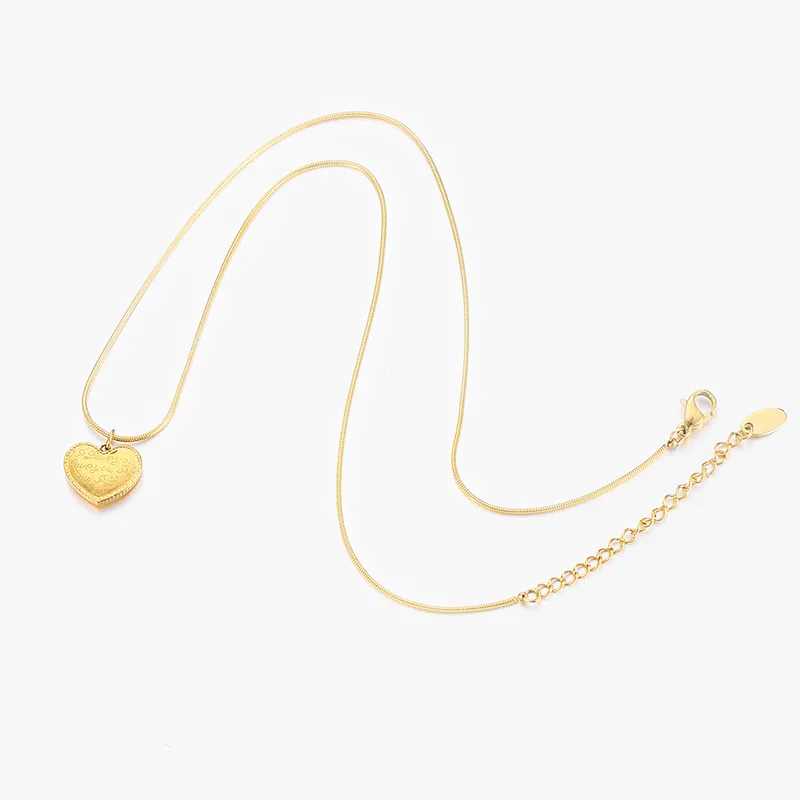 CENTURY&KINDLE 316L Titanium Steel Necklaces Women's-6