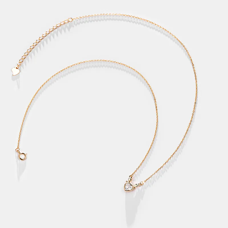 CENTURY&KINDLE S925 Silver Necklaces Women's-10