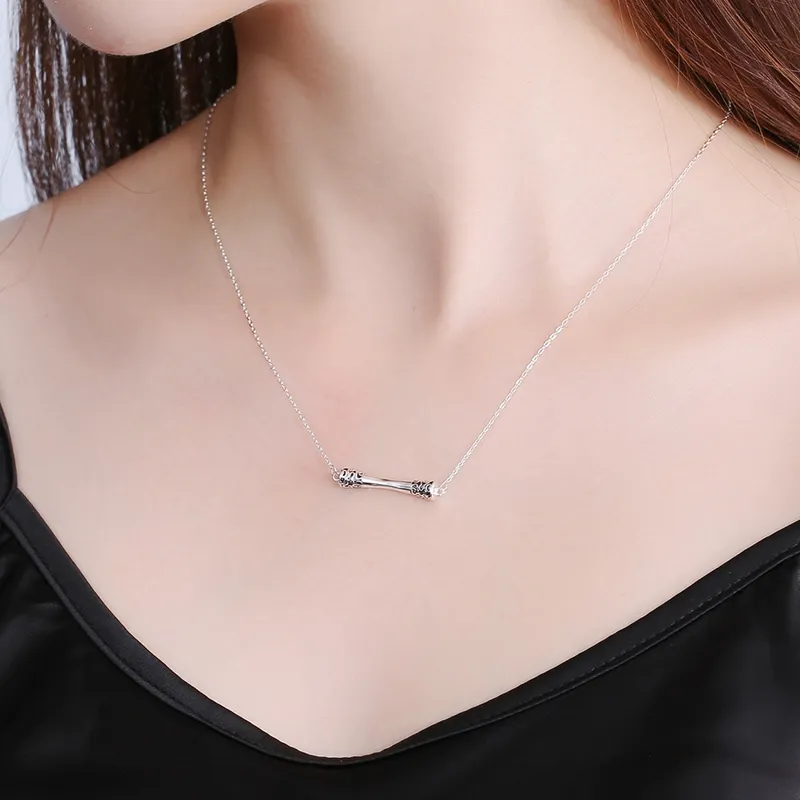 CENTURY&KINDLE S925 Silver Necklaces Women's-6