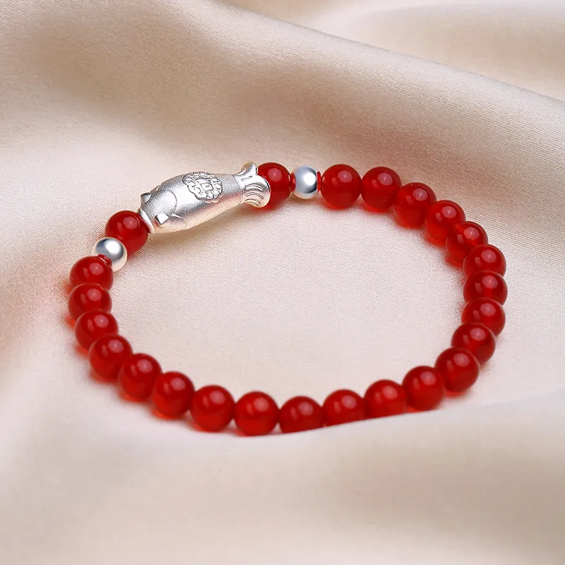 CENTURY&KINDLE Agate Bracelets Women's-5