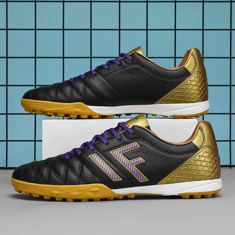 WEJIESS TF Rubber Broken Studs Artificial Ground Anti Slip And Wear Resistant Coverage Soccer Shoes Men's-10