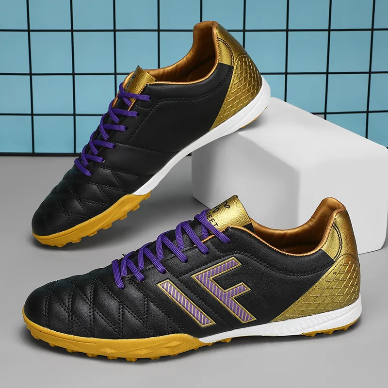 WEJIESS TF Rubber Broken Studs Artificial Ground Anti Slip And Wear Resistant Coverage Soccer Shoes Men's-9