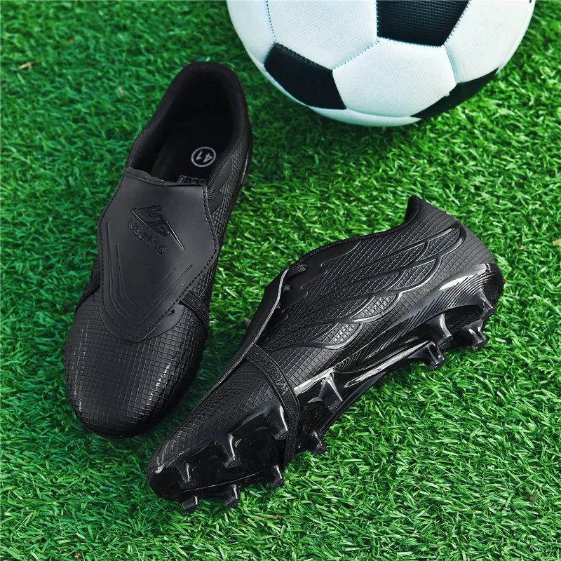 WEJIESS Soft Ground Firm Ground Anti-Slip Wear-Resistant Soccer Shoes Unisex-15