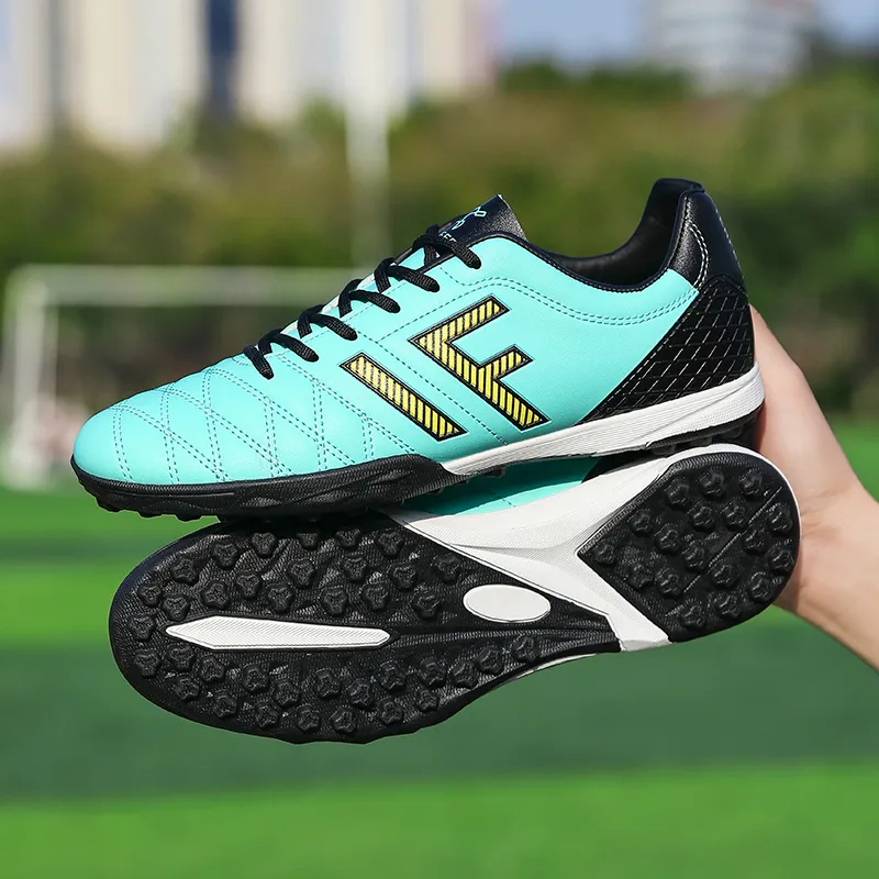 WEJIESS TF Rubber Broken Studs Artificial Ground Anti Slip And Wear Resistant Coverage Soccer Shoes Men's-19