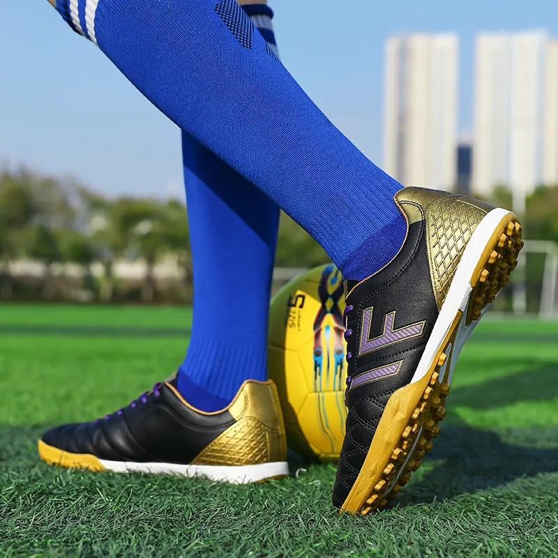 WEJIESS TF Rubber Broken Studs Artificial Ground Anti Slip And Wear Resistant Coverage Soccer Shoes Men's-13