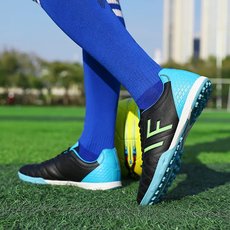 WEJIESS TF Rubber Broken Studs Artificial Ground Anti Slip And Wear Resistant Coverage Soccer Shoes Men's-27