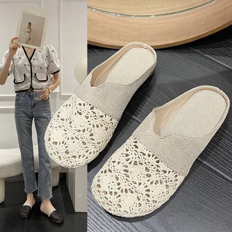 Flamingo Wrap-toe Slippers Women's-4