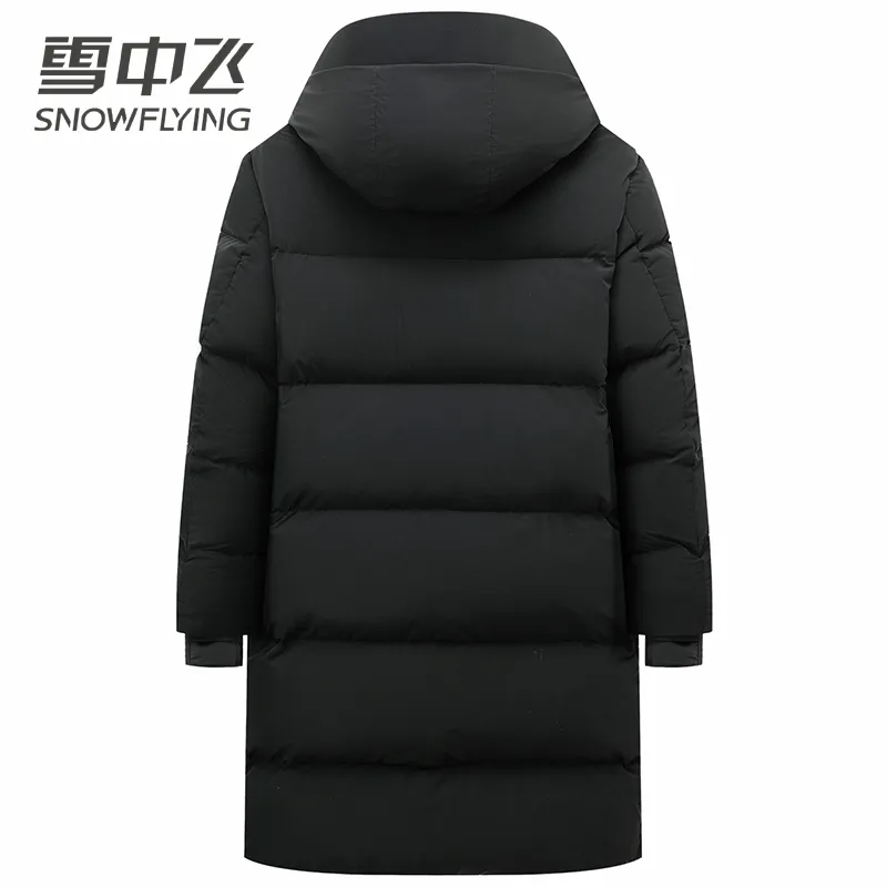 SNOW FLYING Down Jacket Unisex Black-1
