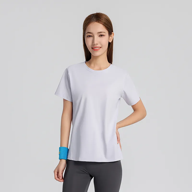 SNOW FLYING T Shirts Women's Light Purple-2