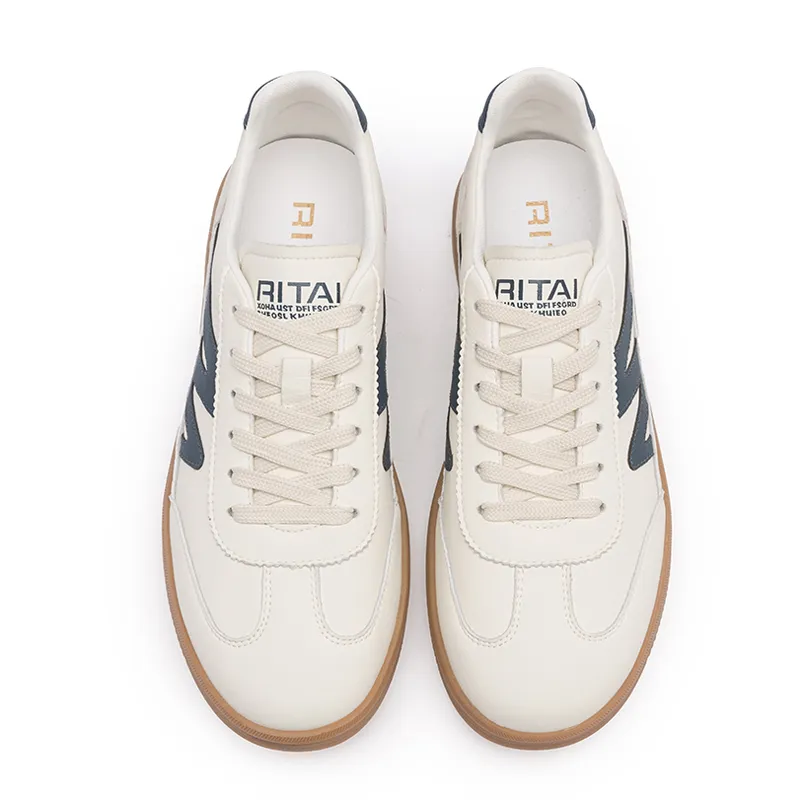 Ritai Anti Slip Wear Resistant Low Top Skateboard Shoes Men's-2