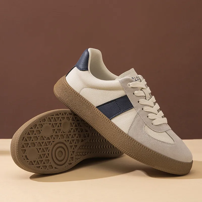 Ritai Anti Slip Wear Resistant Low Top Skateboard Shoes Men's-7