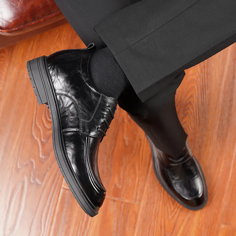 Ritai Dress Shoes Men Low Top-5