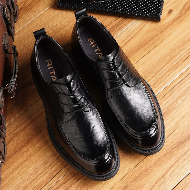 Ritai Dress Shoes Men Low Top-7
