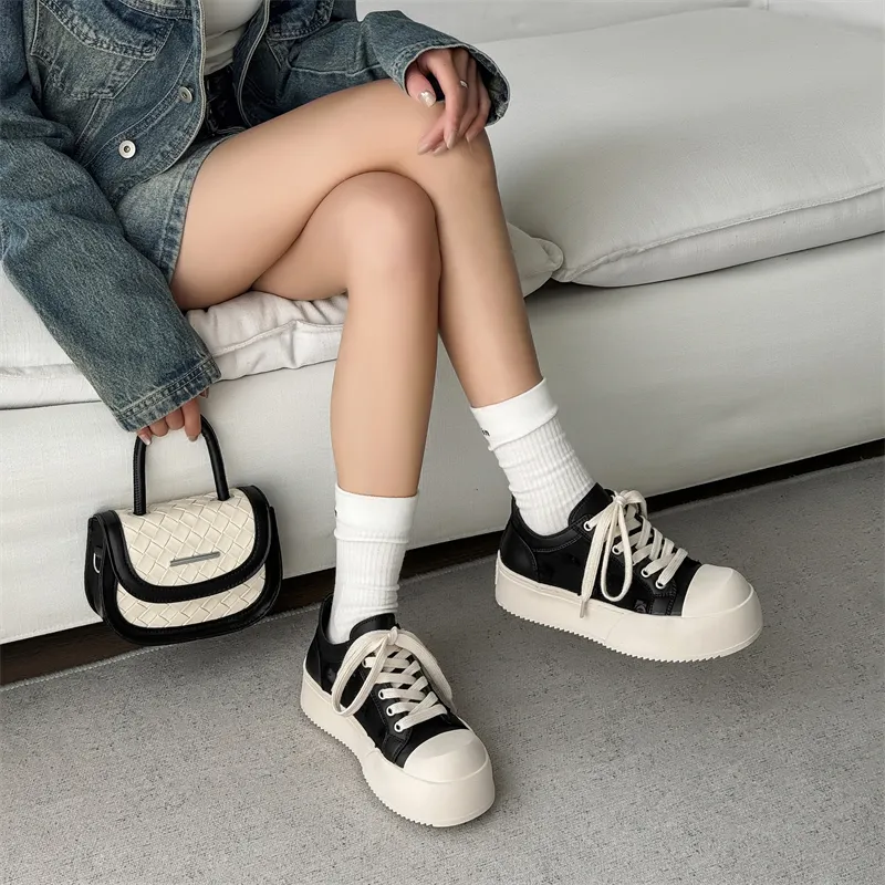 Ritai Slip Resistant, Abrasion Resistant, Breathable Low Top Skateboard Shoes Unisex-10