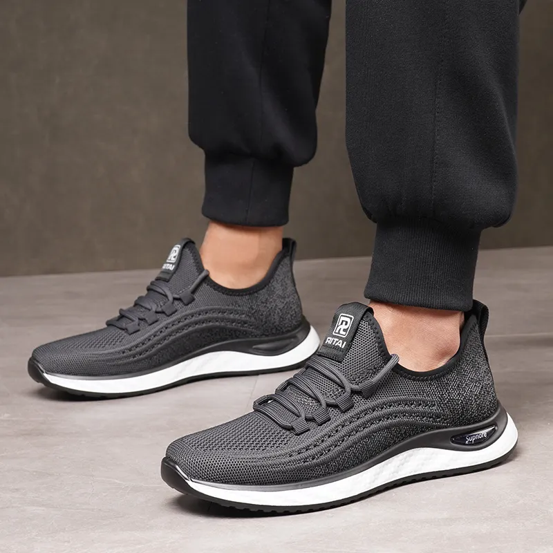 Ritai Slip Resistant, Abrasion Resistant, Breathable Low Top Casual Shoes Men's-11