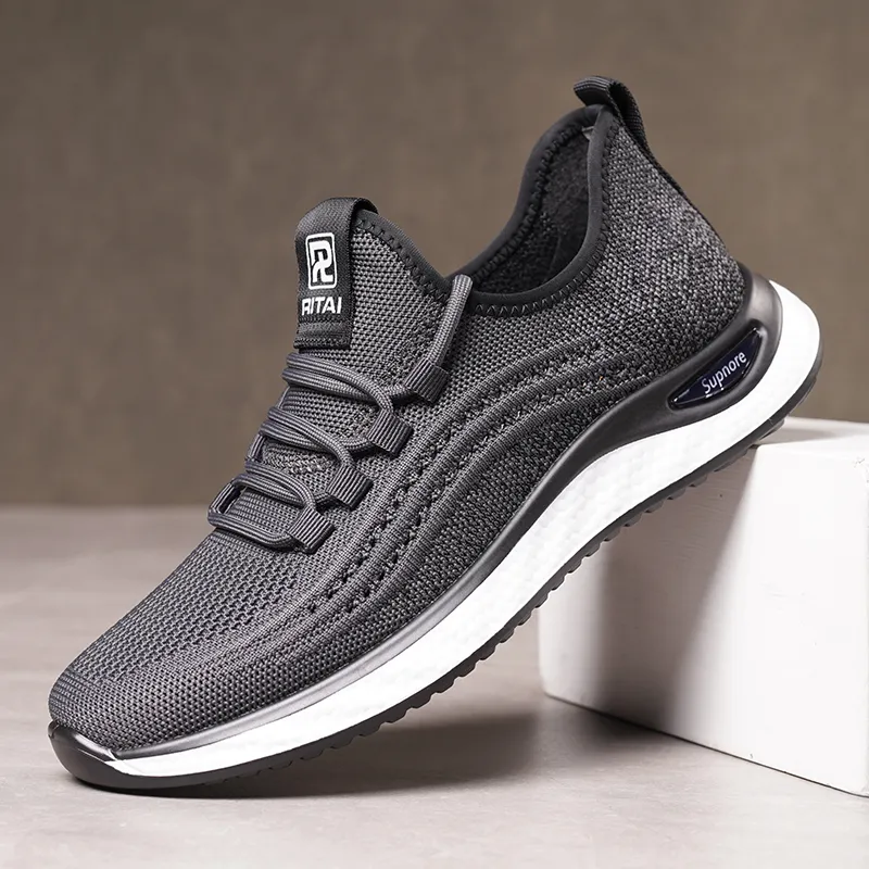 Ritai Slip Resistant, Abrasion Resistant, Breathable Low Top Casual Shoes Men's-14