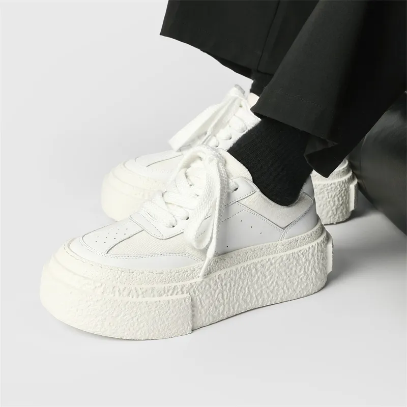 Ritai Anti Slip And Wear Resistant Height Increasing Low Top Skateboard Shoes Unisex-11