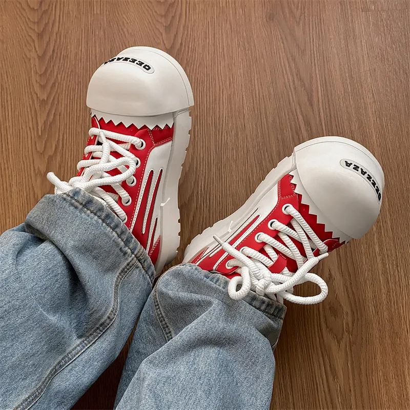 Ritai Slip Resistant Low Top Skateboard Shoes Unisex-24