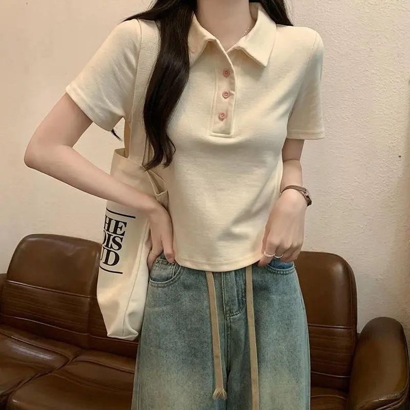 PAIN OR PLEASURE Regular T Shirt Women's Apricot-6