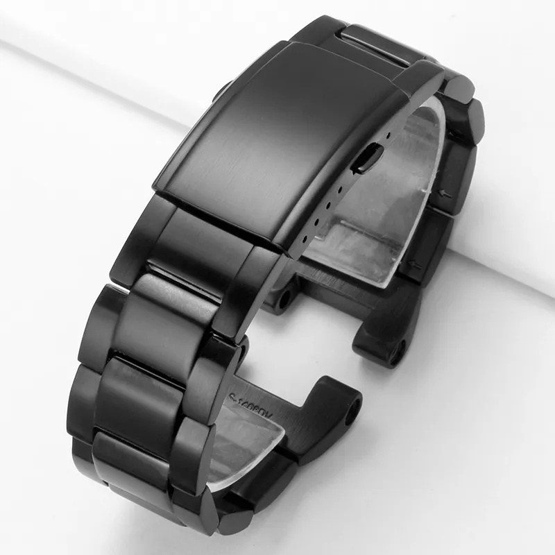 Craftsman Casio Compatibility Watch Band Made Of Steel-5