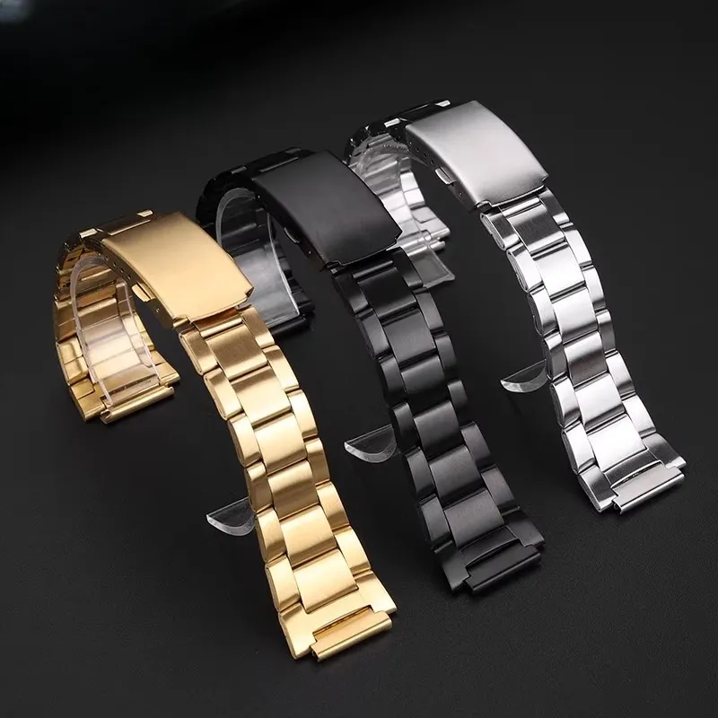 Craftsman Casio Compatibility Watch Band Stainless Steel Material-1