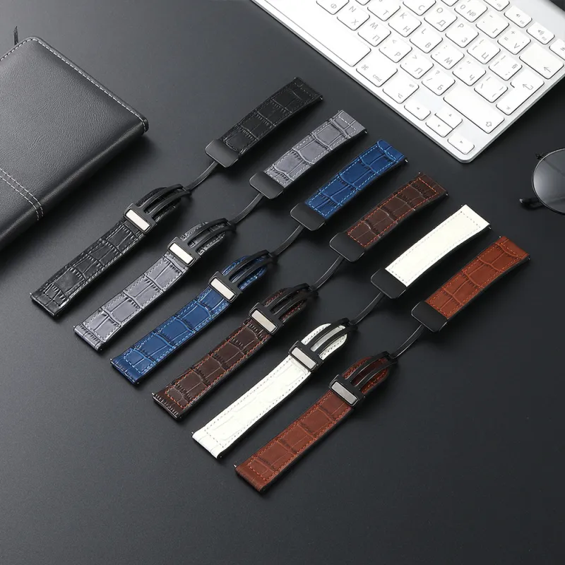 Craftsman Watch Band Huawei And Samsung Compatibility Genuine Leather Material-3