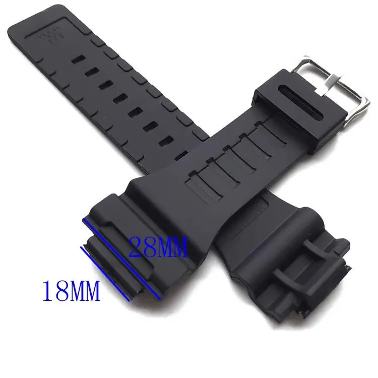 Craftsman Watch Band Casio Compatibility Rubber Material-4