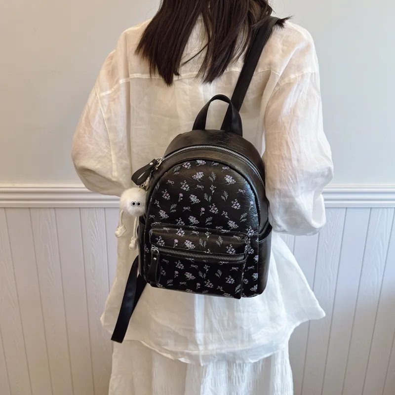BLAKE FLEETO Pu Backpack Large Size Women's Multicolor-14