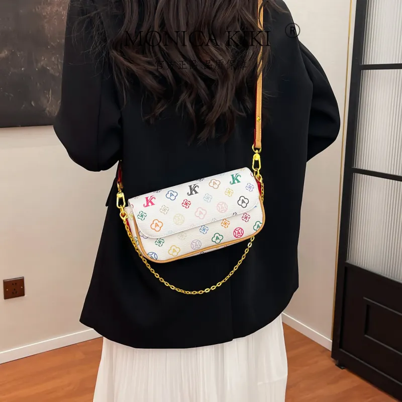 BLAKE FLEETO PU Shoulder Bag Women's White-2