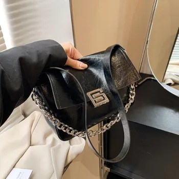 BLAKE FLEETO PU Crossbody Bag Shoulder Bag Regular Women's Black/White