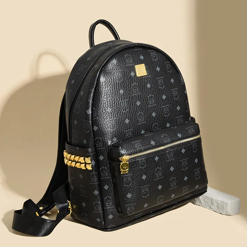 BLAKE FLEETO Abrasion Resistant Fabric Backpack Large Size Women's Multicolor-2